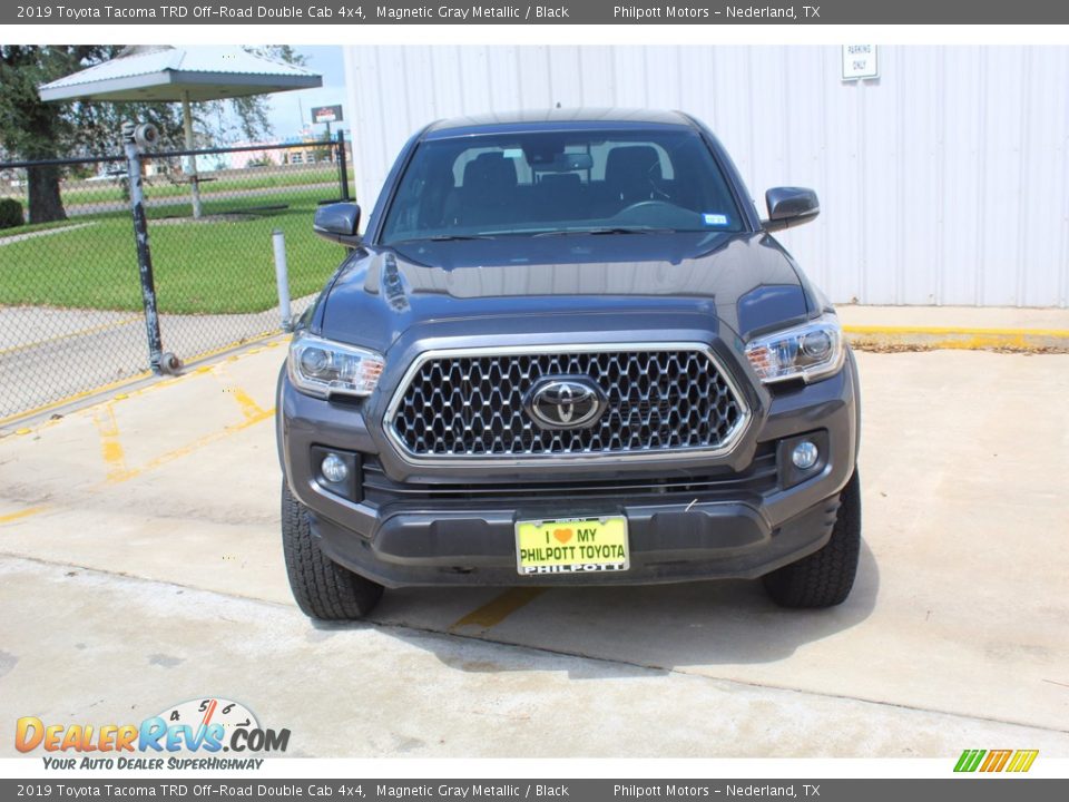 2019 Toyota Tacoma TRD Off-Road Double Cab 4x4 Magnetic Gray Metallic / Black Photo #3
