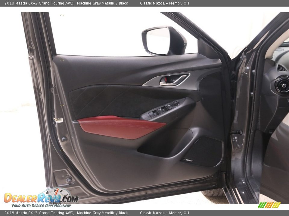 2018 Mazda CX-3 Grand Touring AWD Machine Gray Metallic / Black Photo #4