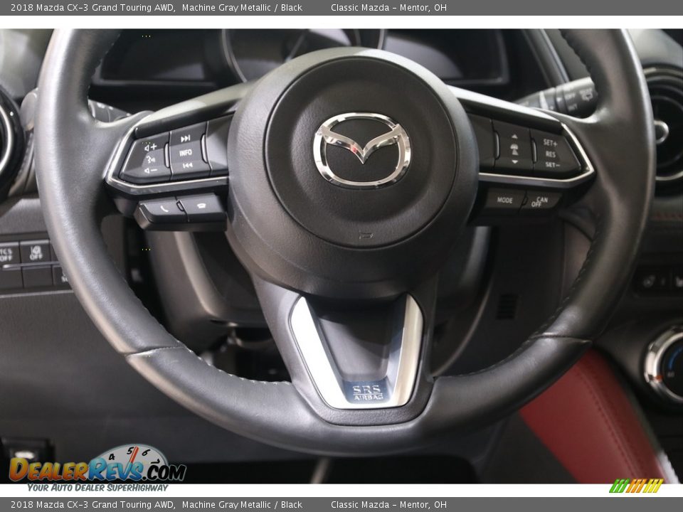 2018 Mazda CX-3 Grand Touring AWD Machine Gray Metallic / Black Photo #6