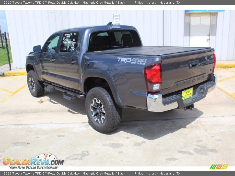 2019 Toyota Tacoma TRD Off-Road Double Cab 4x4 Magnetic Gray Metallic / Black Photo #6