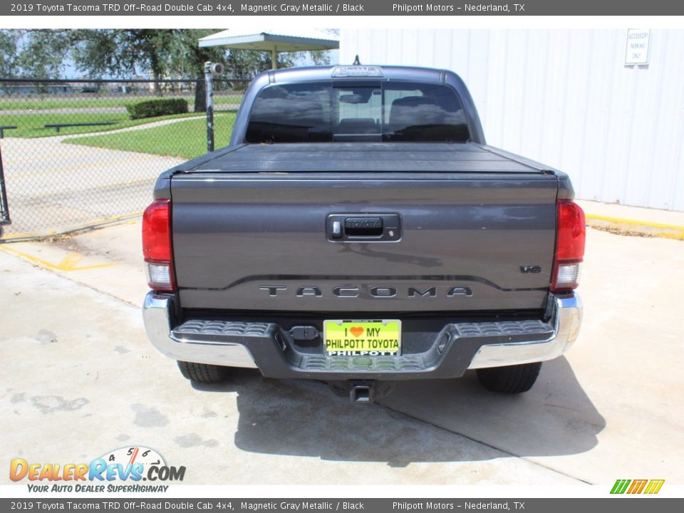2019 Toyota Tacoma TRD Off-Road Double Cab 4x4 Magnetic Gray Metallic / Black Photo #7