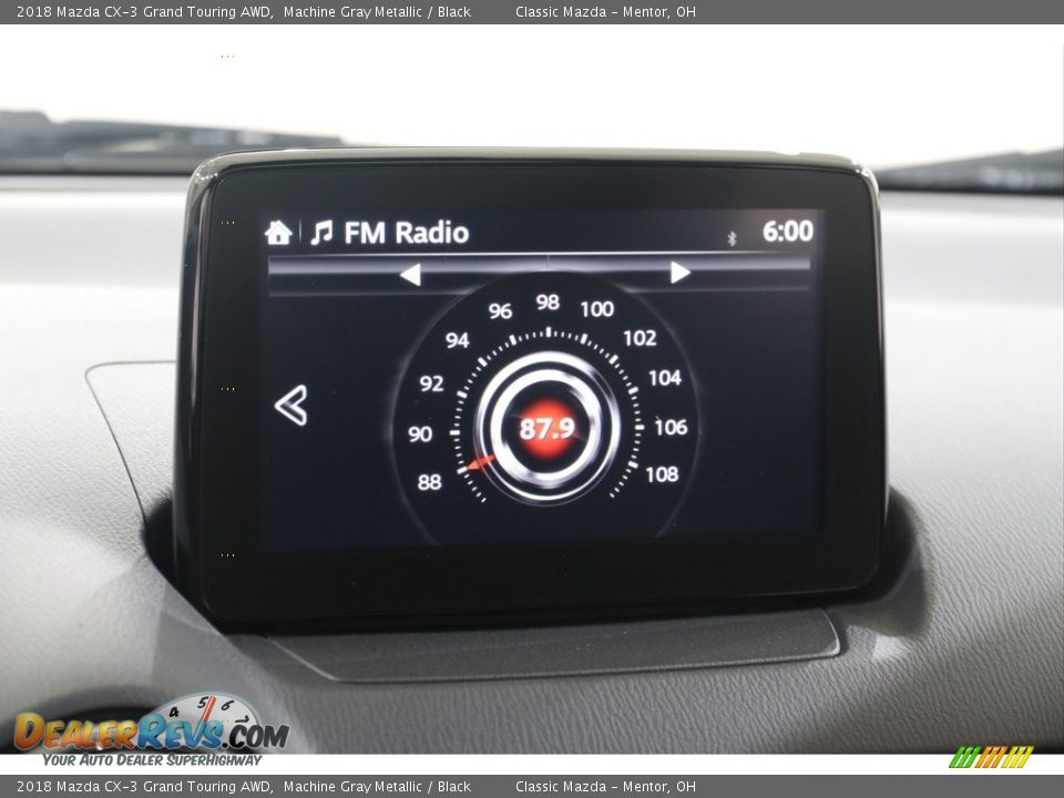 2018 Mazda CX-3 Grand Touring AWD Machine Gray Metallic / Black Photo #9