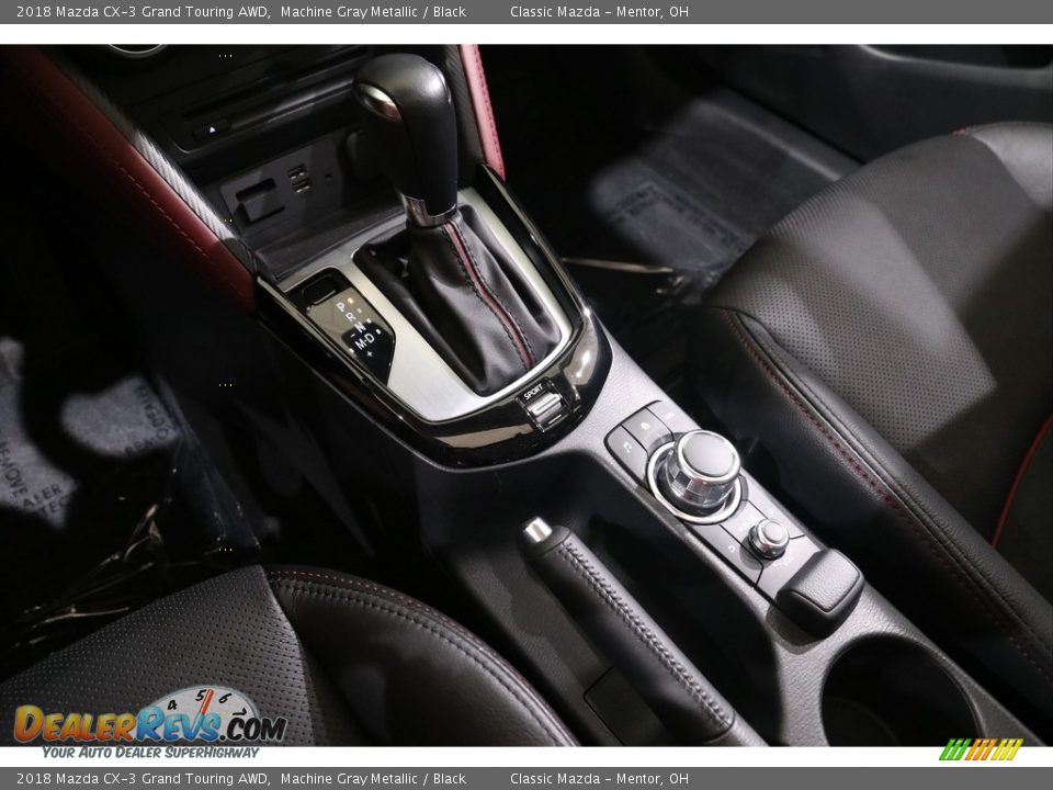 2018 Mazda CX-3 Grand Touring AWD Machine Gray Metallic / Black Photo #12