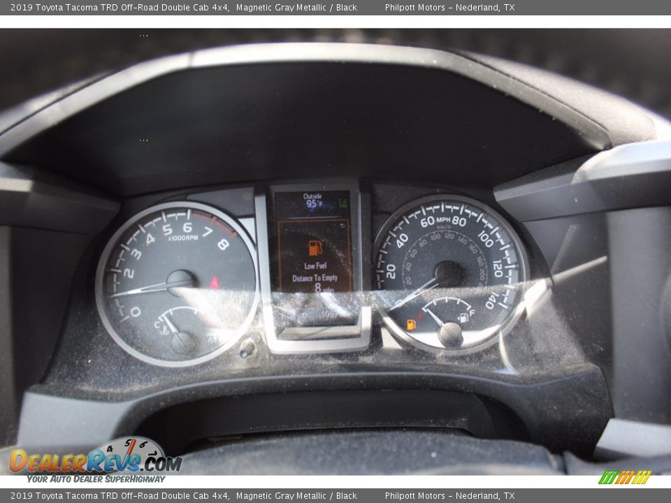 2019 Toyota Tacoma TRD Off-Road Double Cab 4x4 Magnetic Gray Metallic / Black Photo #13