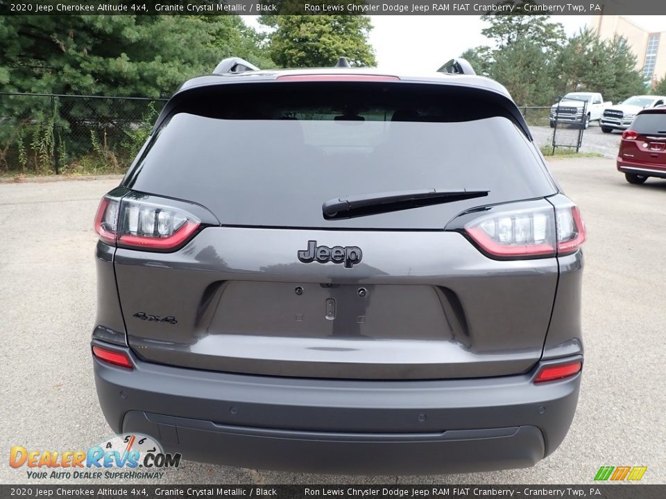 2020 Jeep Cherokee Altitude 4x4 Granite Crystal Metallic / Black Photo #6