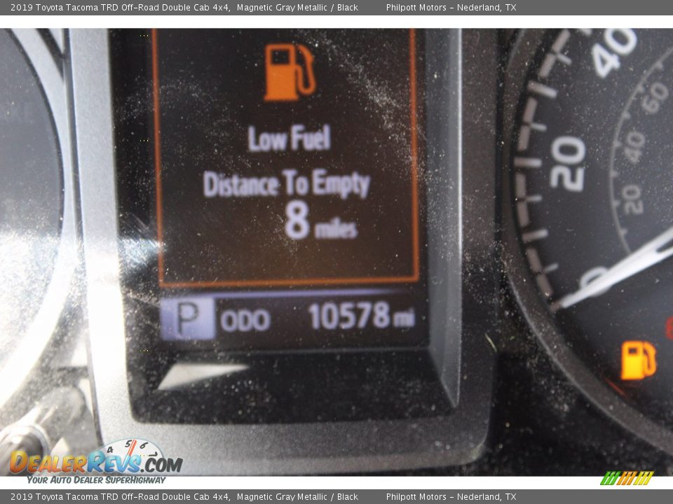 2019 Toyota Tacoma TRD Off-Road Double Cab 4x4 Magnetic Gray Metallic / Black Photo #14