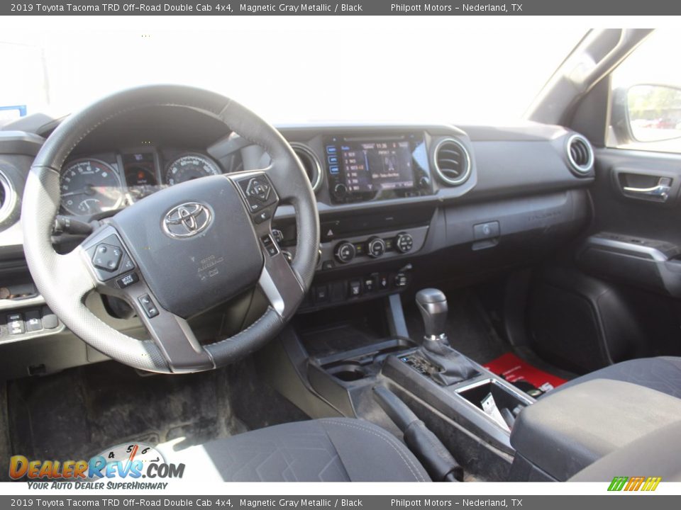 2019 Toyota Tacoma TRD Off-Road Double Cab 4x4 Magnetic Gray Metallic / Black Photo #21