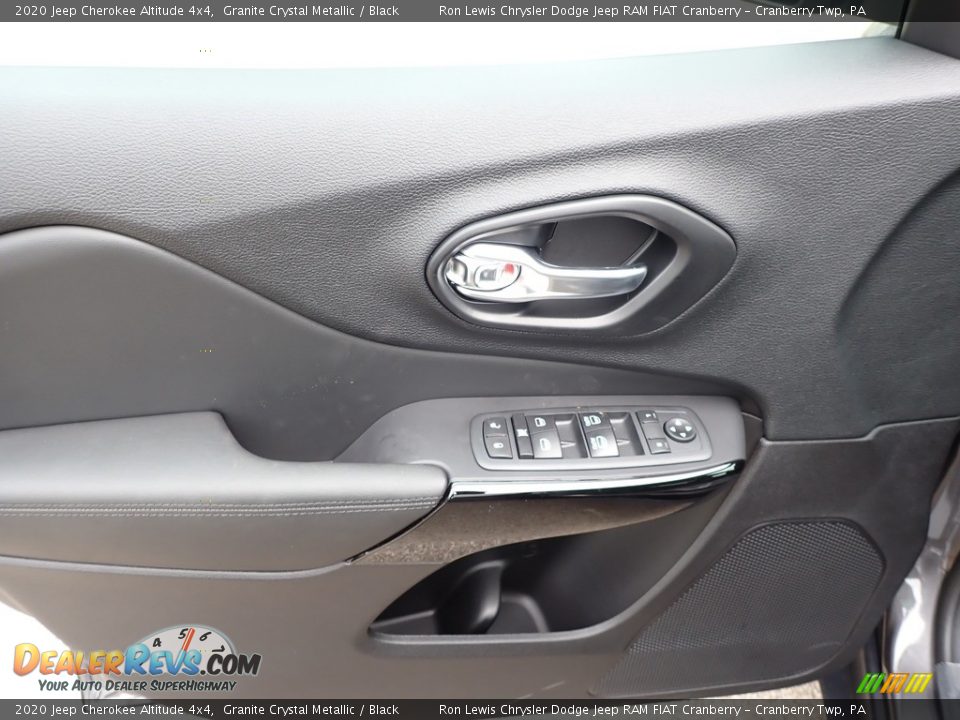 2020 Jeep Cherokee Altitude 4x4 Granite Crystal Metallic / Black Photo #15