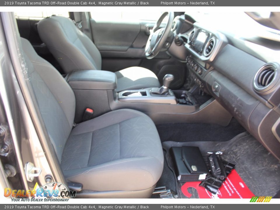 2019 Toyota Tacoma TRD Off-Road Double Cab 4x4 Magnetic Gray Metallic / Black Photo #26