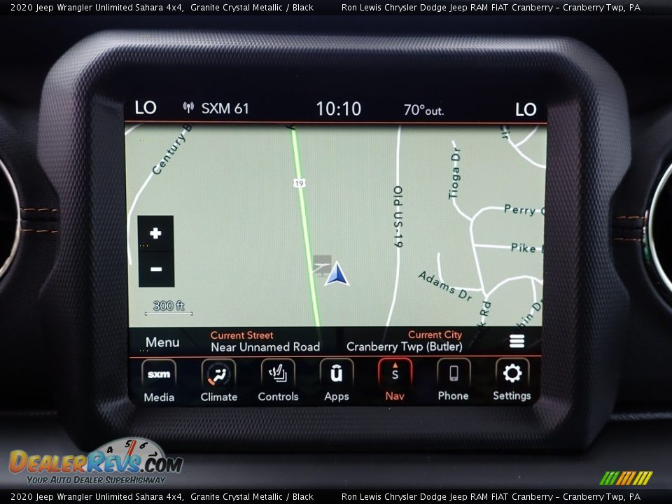 2020 Jeep Wrangler Unlimited Sahara 4x4 Granite Crystal Metallic / Black Photo #20