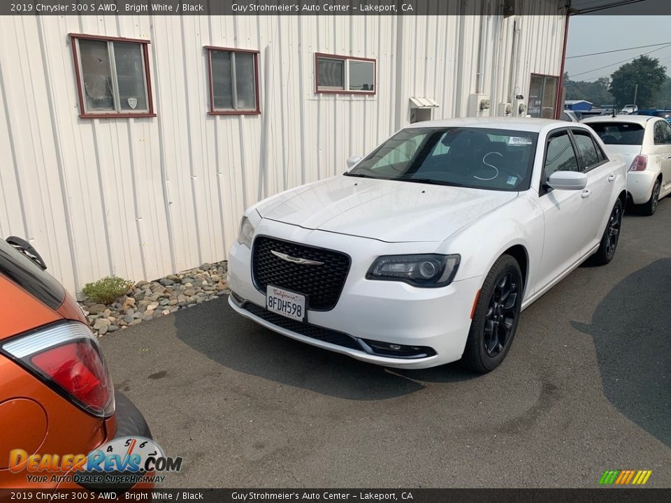 2019 Chrysler 300 S AWD Bright White / Black Photo #1