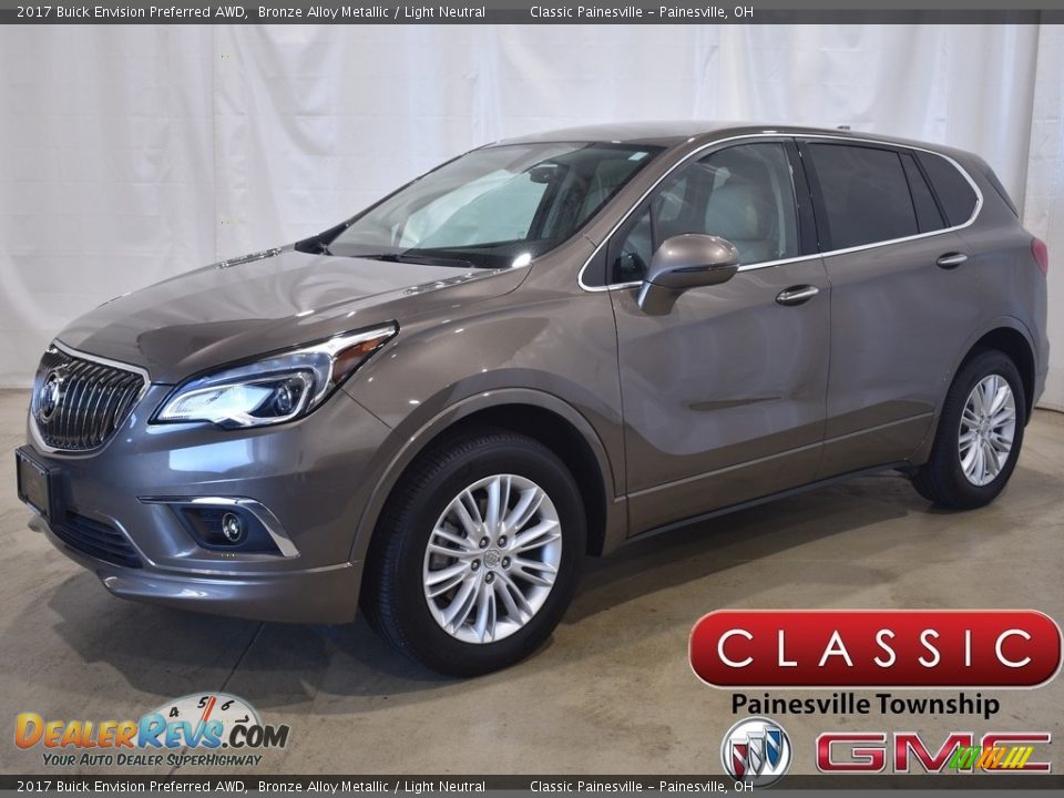 2017 Buick Envision Preferred AWD Bronze Alloy Metallic / Light Neutral Photo #1