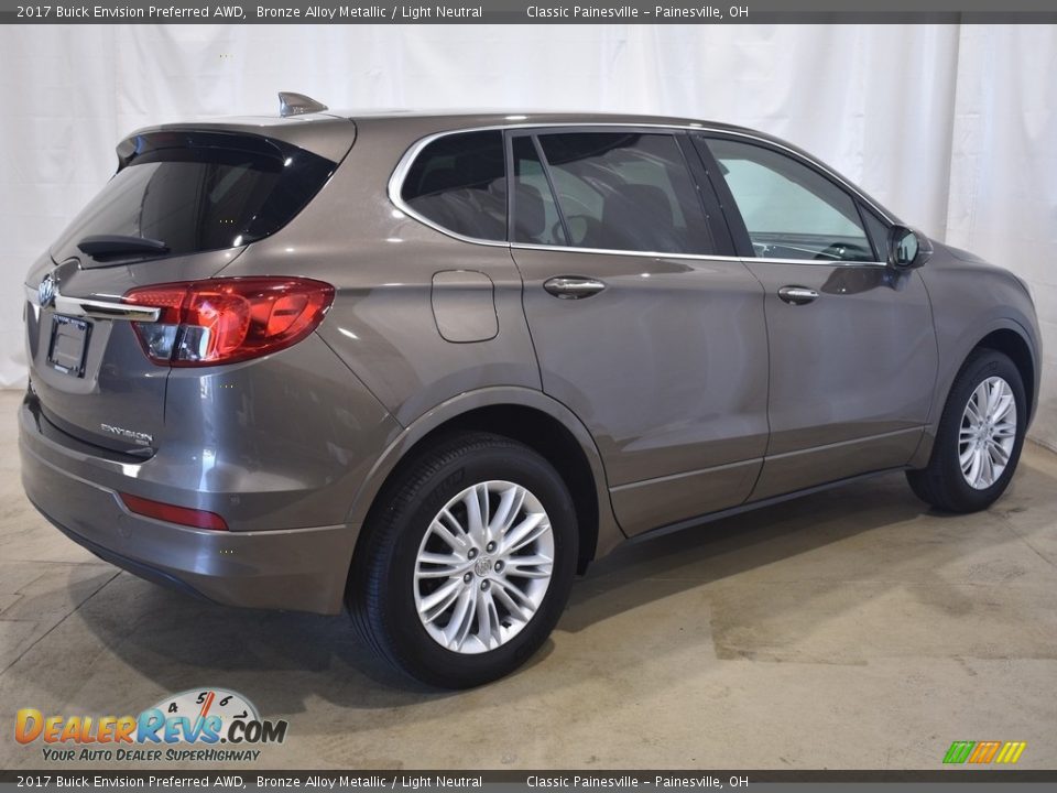 2017 Buick Envision Preferred AWD Bronze Alloy Metallic / Light Neutral Photo #2