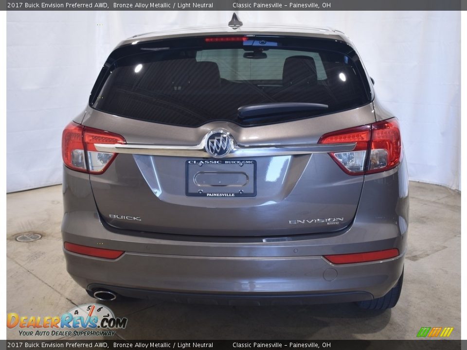 2017 Buick Envision Preferred AWD Bronze Alloy Metallic / Light Neutral Photo #3