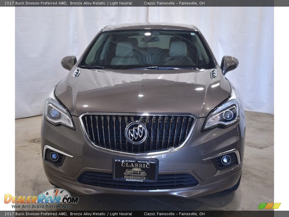 2017 Buick Envision Preferred AWD Bronze Alloy Metallic / Light Neutral Photo #4
