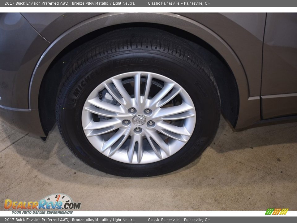 2017 Buick Envision Preferred AWD Bronze Alloy Metallic / Light Neutral Photo #5
