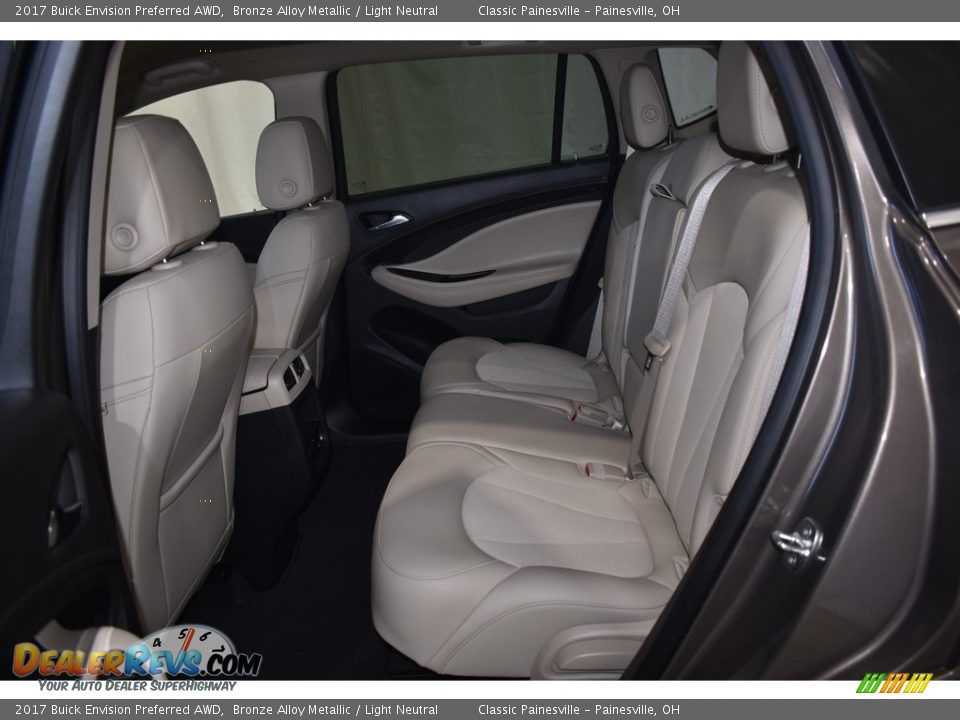 2017 Buick Envision Preferred AWD Bronze Alloy Metallic / Light Neutral Photo #8
