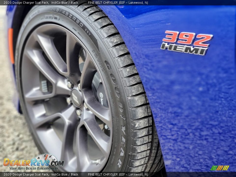 2020 Dodge Charger Scat Pack IndiGo Blue / Black Photo #4