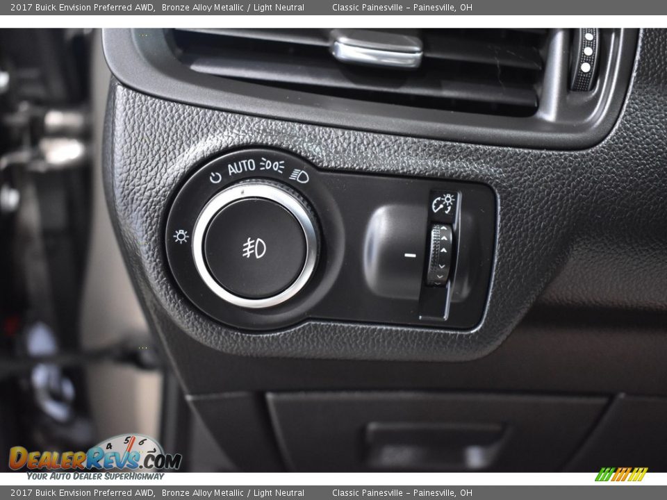 2017 Buick Envision Preferred AWD Bronze Alloy Metallic / Light Neutral Photo #11