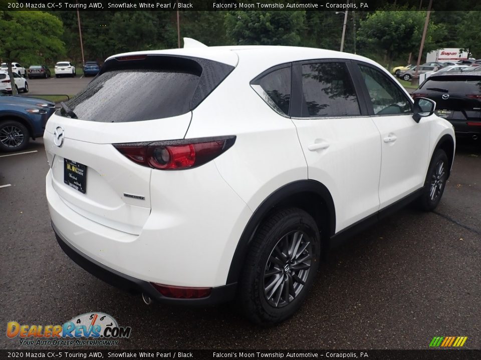 2020 Mazda CX-5 Touring AWD Snowflake White Pearl / Black Photo #2