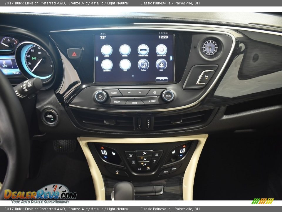 2017 Buick Envision Preferred AWD Bronze Alloy Metallic / Light Neutral Photo #13