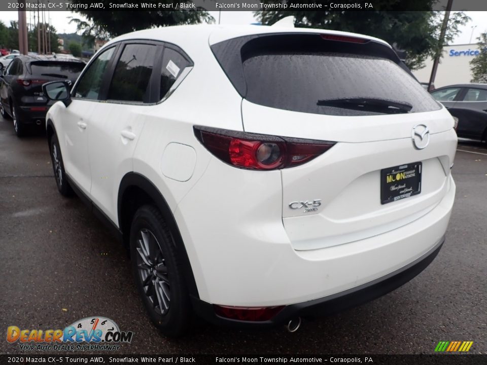2020 Mazda CX-5 Touring AWD Snowflake White Pearl / Black Photo #6