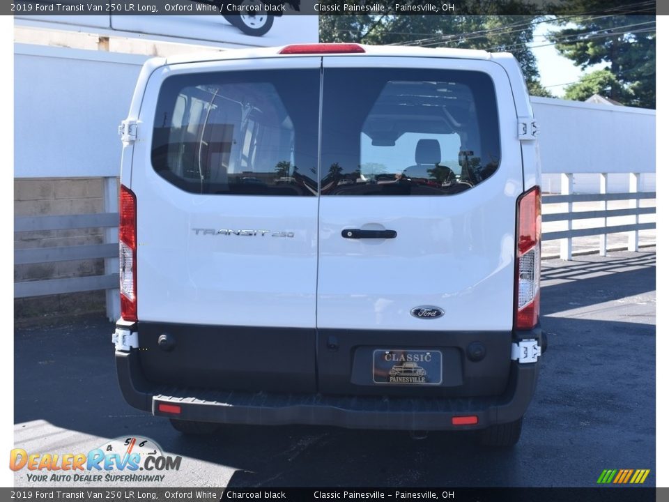 2019 Ford Transit Van 250 LR Long Oxford White / Charcoal black Photo #3