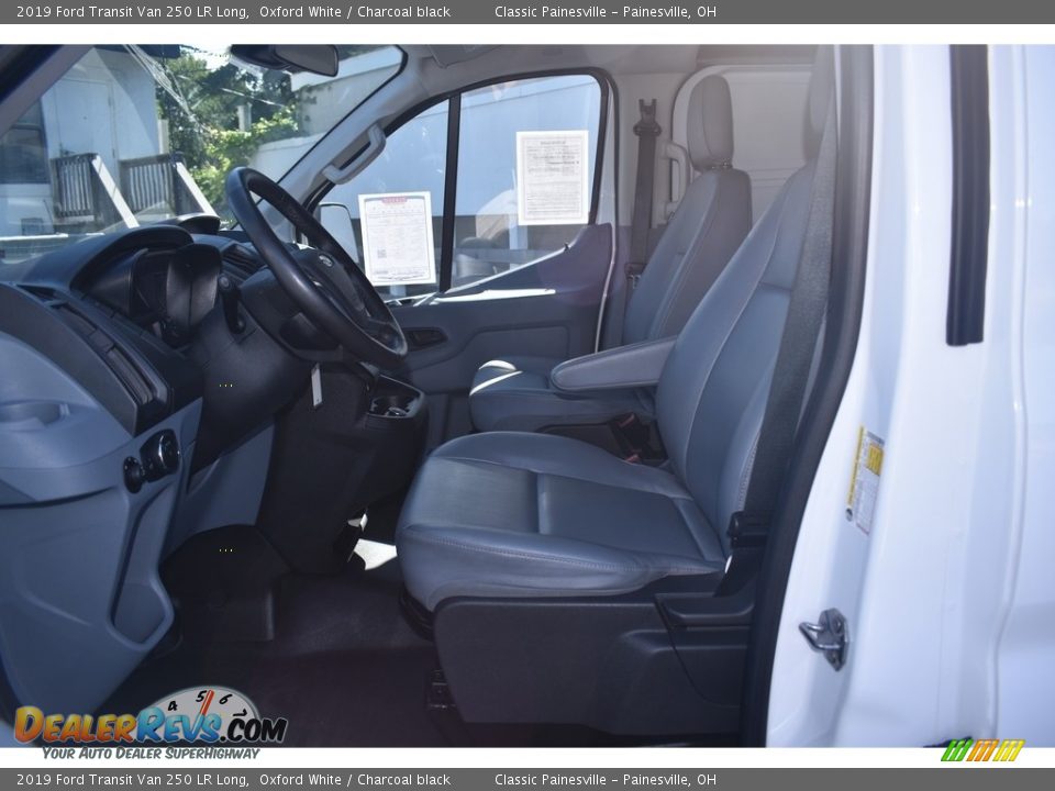 2019 Ford Transit Van 250 LR Long Oxford White / Charcoal black Photo #6