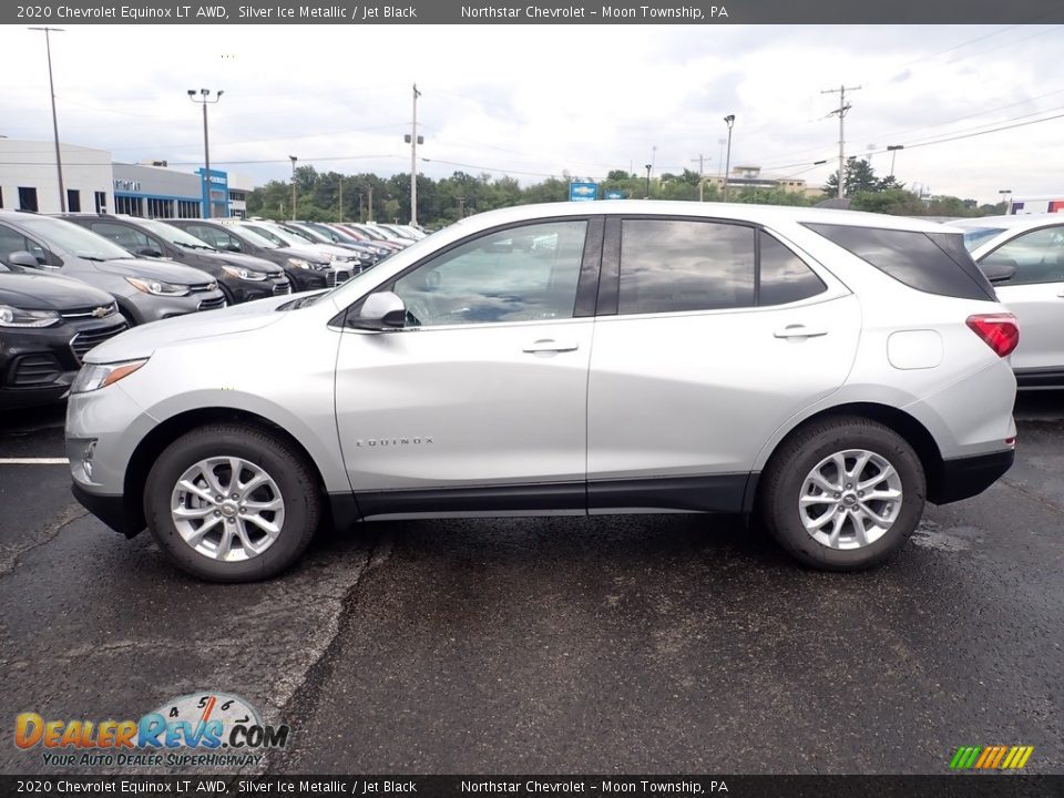 2020 Chevrolet Equinox LT AWD Silver Ice Metallic / Jet Black Photo #2