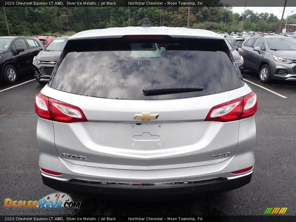 2020 Chevrolet Equinox LT AWD Silver Ice Metallic / Jet Black Photo #4