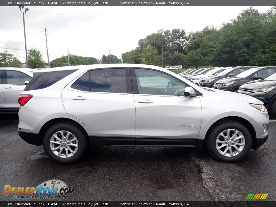 2020 Chevrolet Equinox LT AWD Silver Ice Metallic / Jet Black Photo #6