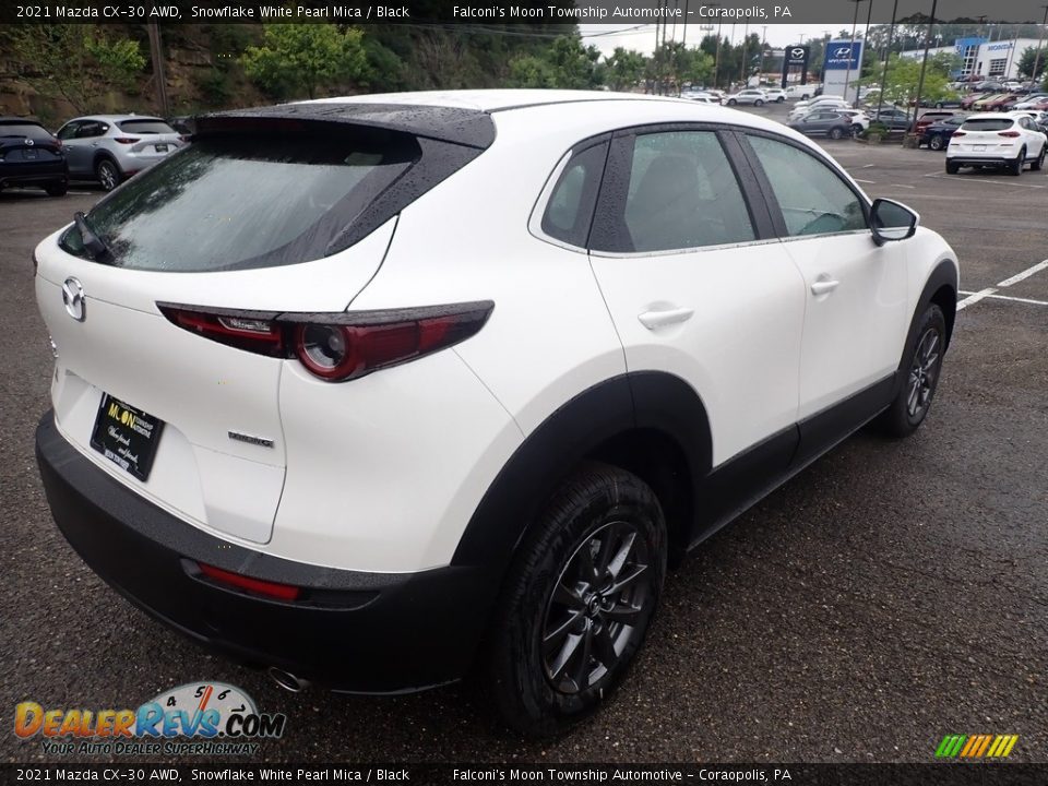 2021 Mazda CX-30 AWD Snowflake White Pearl Mica / Black Photo #2