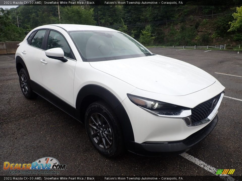 2021 Mazda CX-30 AWD Snowflake White Pearl Mica / Black Photo #3