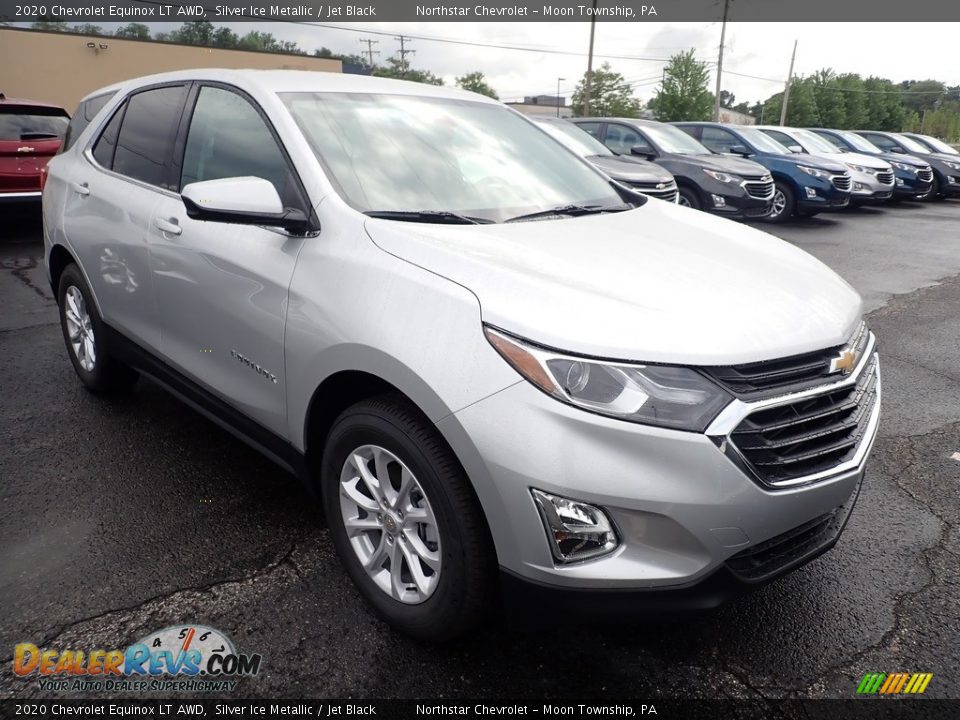 2020 Chevrolet Equinox LT AWD Silver Ice Metallic / Jet Black Photo #7