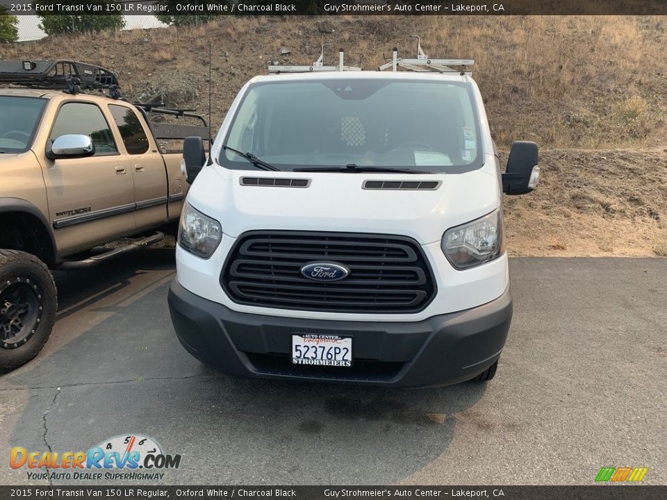 2015 Ford Transit Van 150 LR Regular Oxford White / Charcoal Black Photo #1