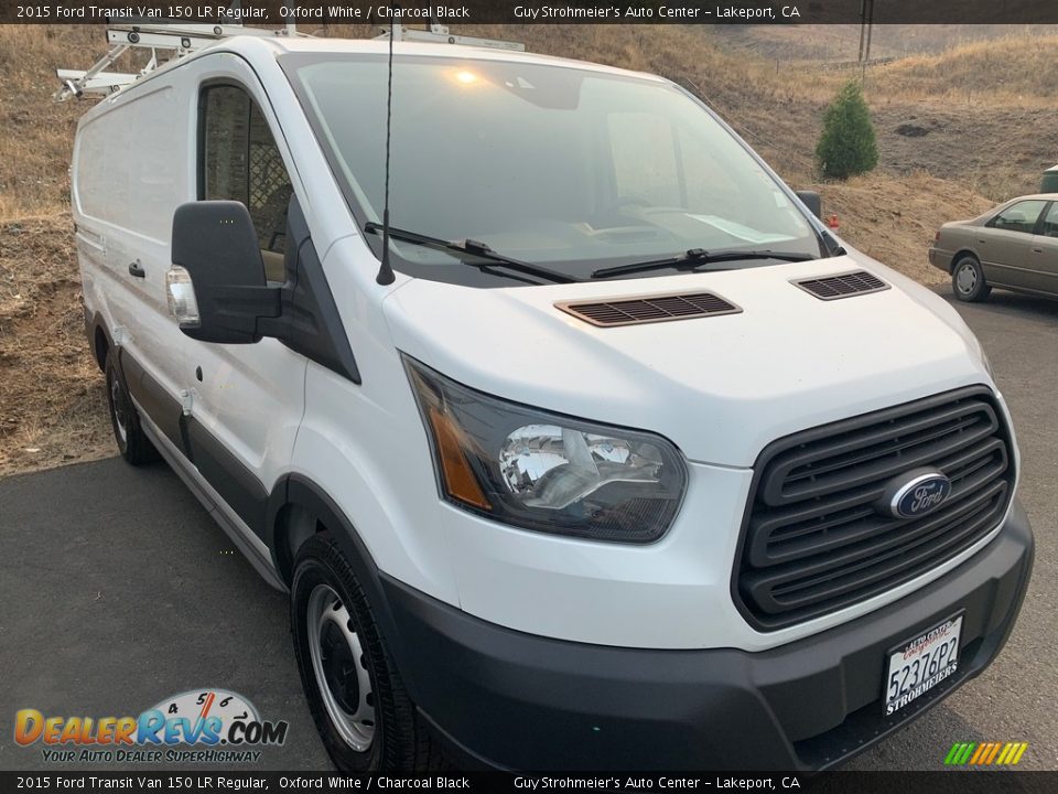 2015 Ford Transit Van 150 LR Regular Oxford White / Charcoal Black Photo #3