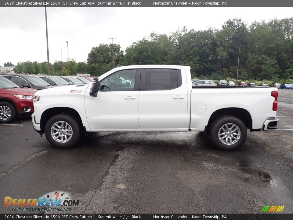 2020 Chevrolet Silverado 1500 RST Crew Cab 4x4 Summit White / Jet Black Photo #2