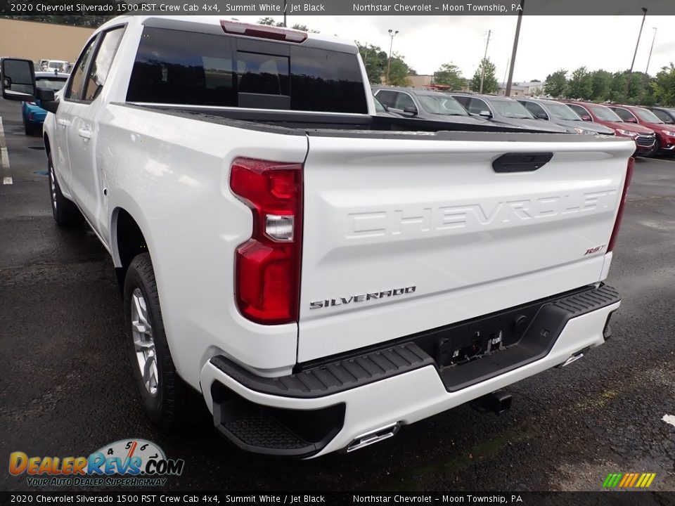 2020 Chevrolet Silverado 1500 RST Crew Cab 4x4 Summit White / Jet Black Photo #3