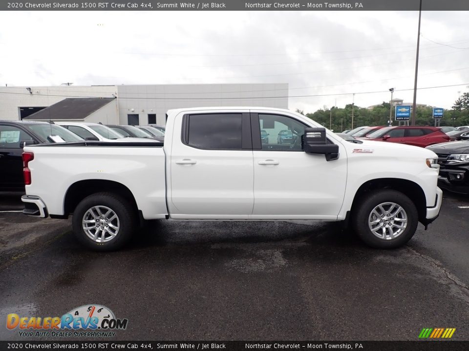 2020 Chevrolet Silverado 1500 RST Crew Cab 4x4 Summit White / Jet Black Photo #6