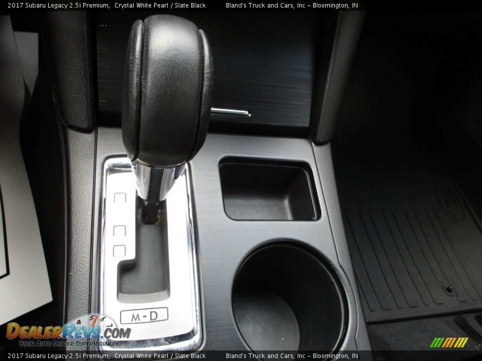 2017 Subaru Legacy 2.5i Premium Crystal White Pearl / Slate Black Photo #22