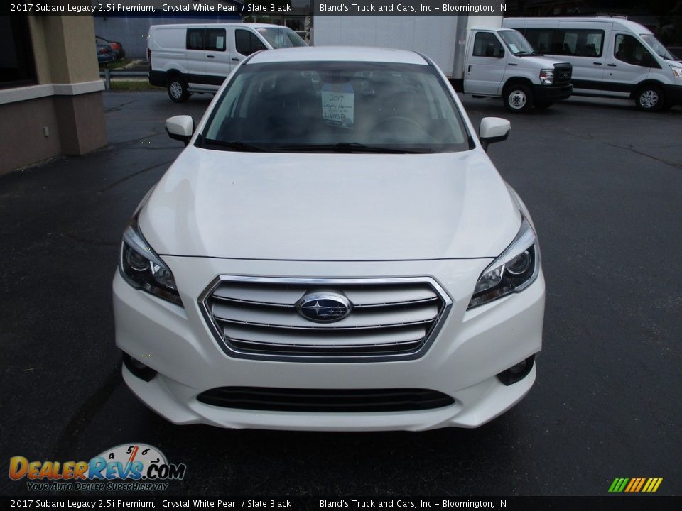 2017 Subaru Legacy 2.5i Premium Crystal White Pearl / Slate Black Photo #25
