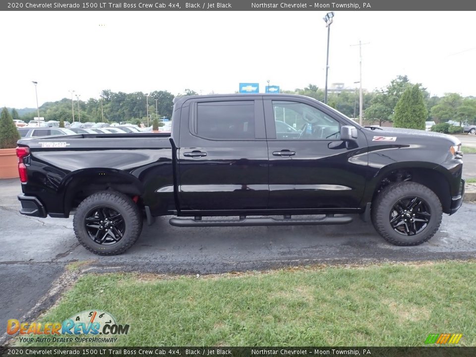 2020 Chevrolet Silverado 1500 LT Trail Boss Crew Cab 4x4 Black / Jet Black Photo #4