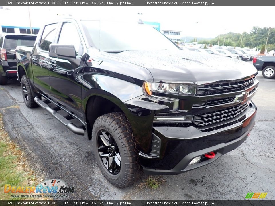 2020 Chevrolet Silverado 1500 LT Trail Boss Crew Cab 4x4 Black / Jet Black Photo #5