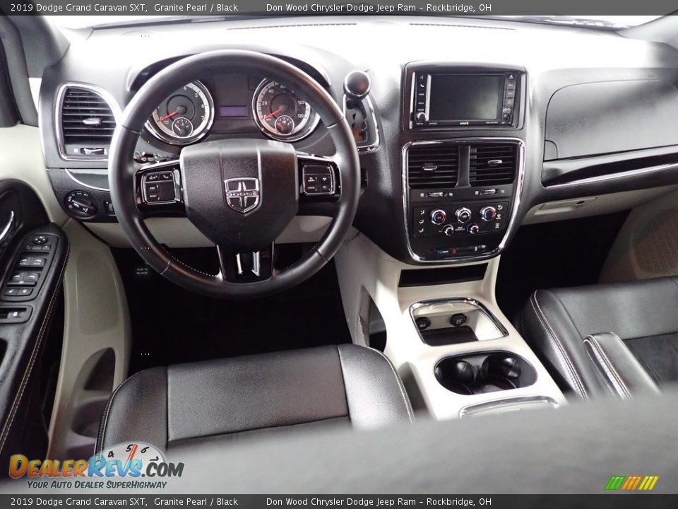 2019 Dodge Grand Caravan SXT Granite Pearl / Black Photo #36