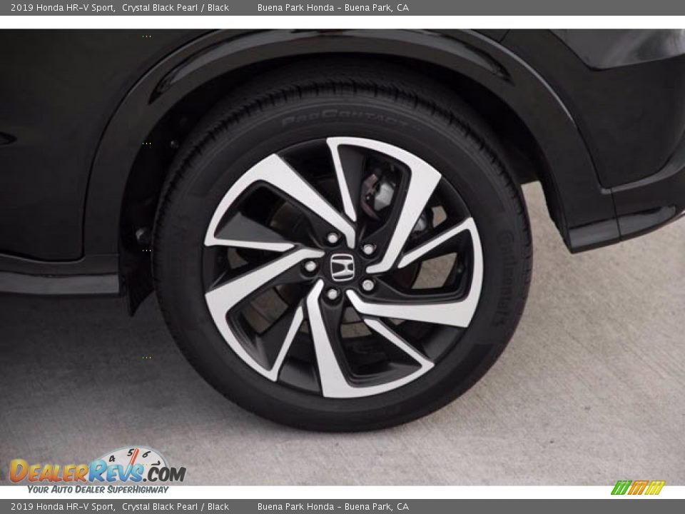 2019 Honda HR-V Sport Crystal Black Pearl / Black Photo #33