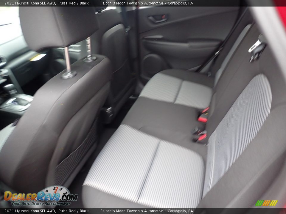 2021 Hyundai Kona SEL AWD Pulse Red / Black Photo #8