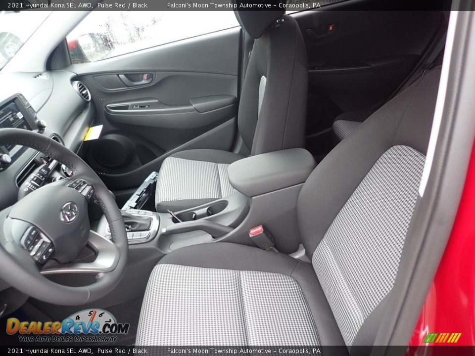 2021 Hyundai Kona SEL AWD Pulse Red / Black Photo #10