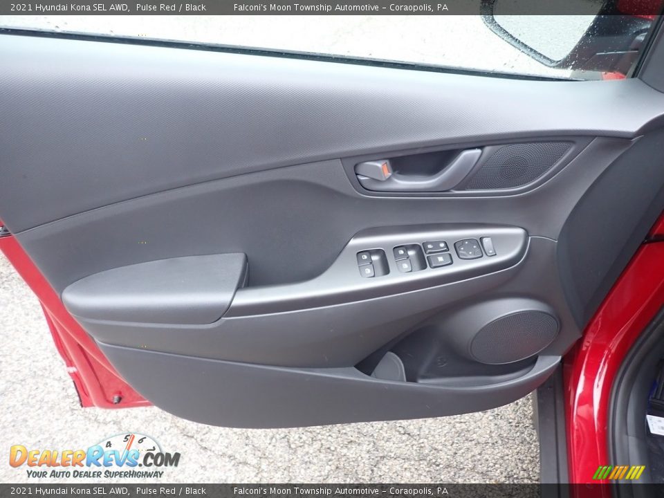 2021 Hyundai Kona SEL AWD Pulse Red / Black Photo #11