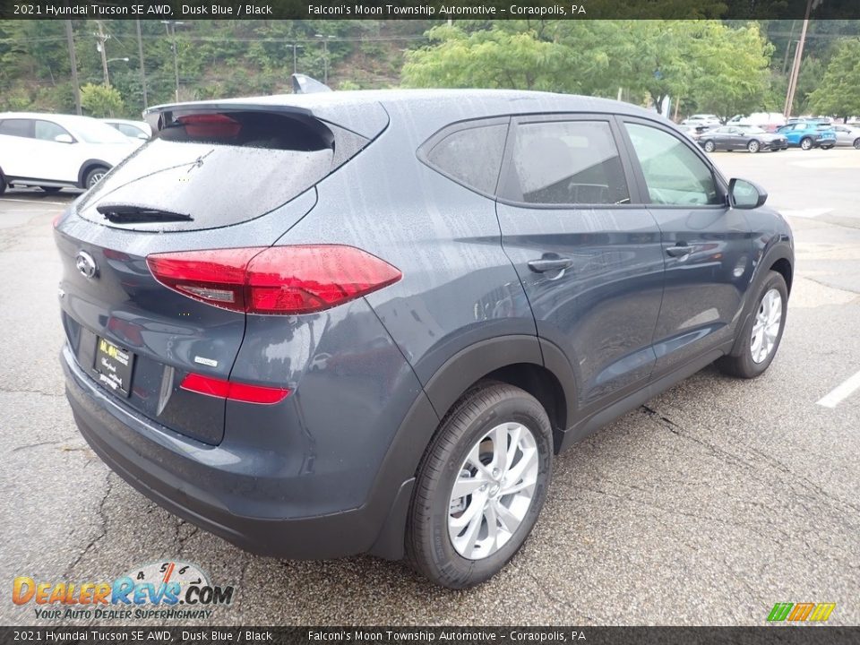 2021 Hyundai Tucson SE AWD Dusk Blue / Black Photo #2