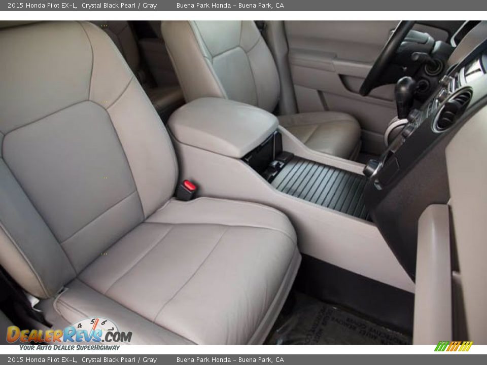 Front Seat of 2015 Honda Pilot EX-L Photo #24